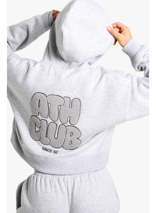 АПЛІКАЦІЯ ДЛЯ РУШНИКІВ ATH CLUB З КОРОБКОВОЮ МАЛІВКОЮ ЧЕРЕЗ КАПЮШОН