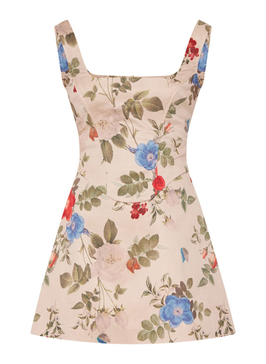 Мульти квіткова корсет - сукня з перемикання лінійки