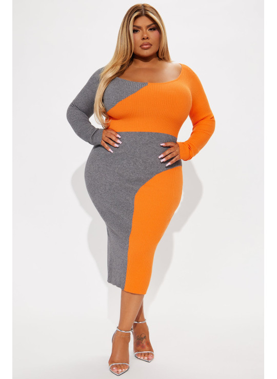 Марія Сукня Міді В'язана