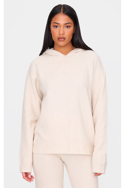 Високий камінь м'який в’язаний балахон