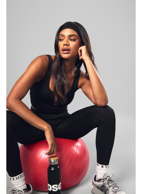 Dsgn Studio Highwaist Supersoft Peached Sculpt Wrap Waist Legging