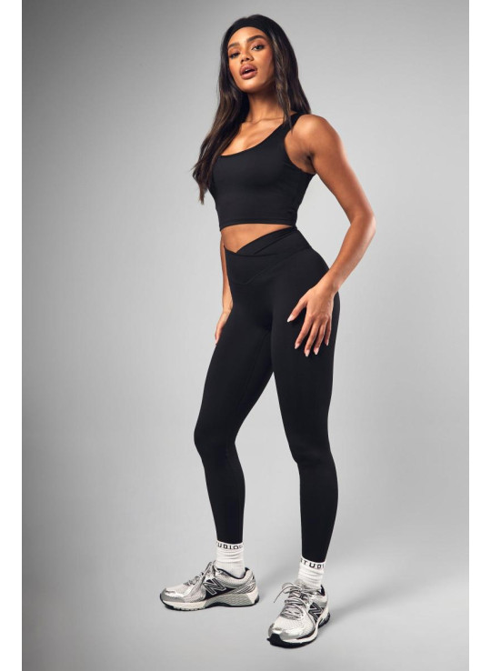 Dsgn Studio Highwaist Supersoft Peached Sculpt Wrap Waist Legging