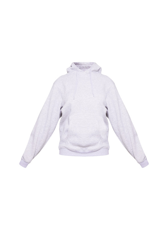 Попелясто-сіра толстовка великого крою