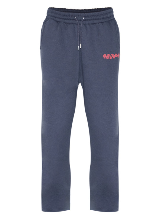 Опівночі синій PLT Studio Archive Puff Print Driftring манжетний пробіжок