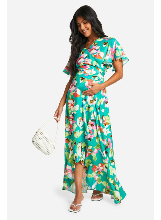 Материнство, що підтримує квітковий рюф