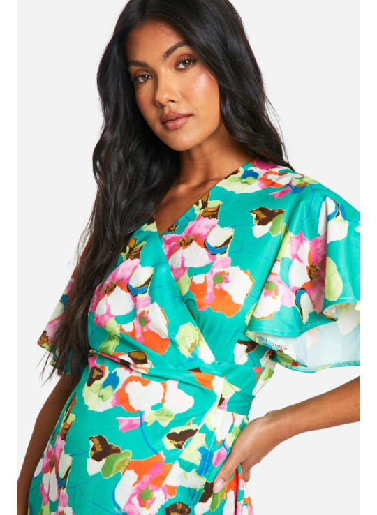 Материнство, що підтримує квітковий рюф