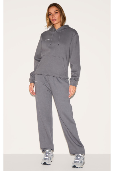 PrettyLittlething Logo Mocoal Grey EST 2012 манжетні пробіжки