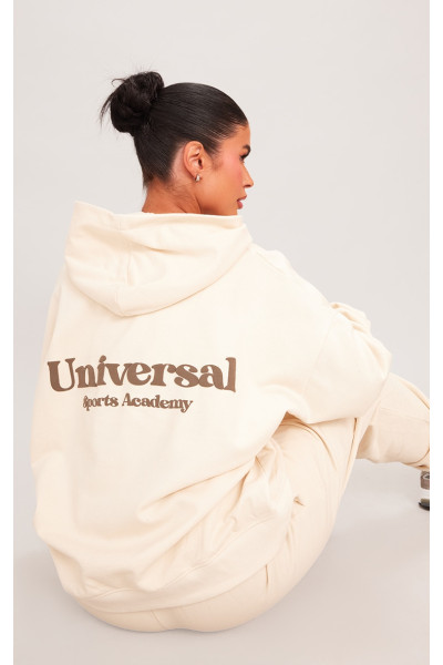 Худі преміум-класу Petite Sand Sports Academy Puff Print