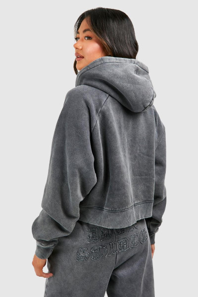 Толстовка Dsgn Studio Self Fabric Applique Washed на блискавці