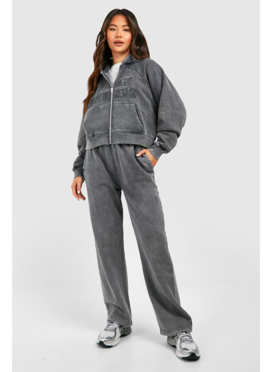 Толстовка Dsgn Studio Self Fabric Applique Washed на блискавці