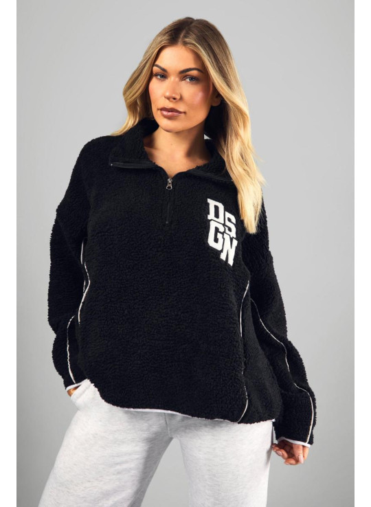 Dsgn Аплікація Контрастна окантовка Borg Fleece