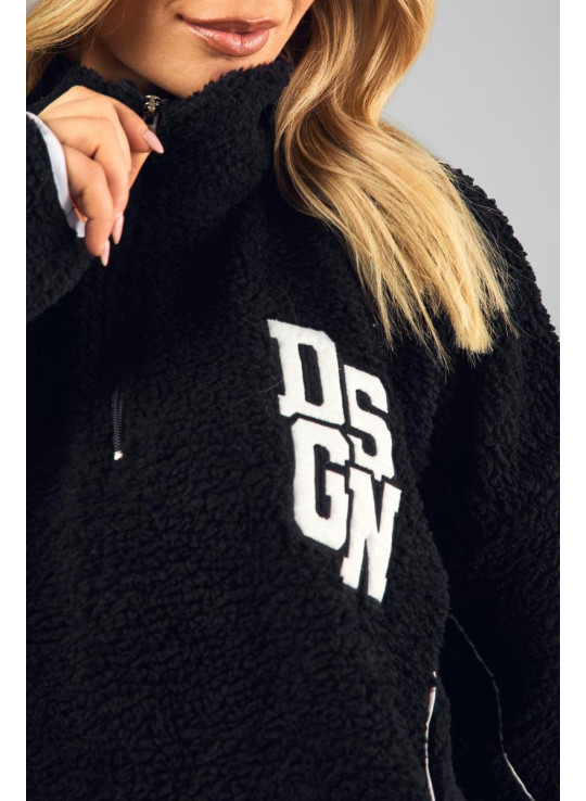Dsgn Аплікація Контрастна окантовка Borg Fleece