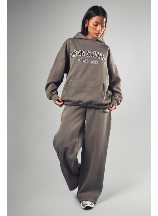 Dsgn Studio Applique Straight Leg Jogger