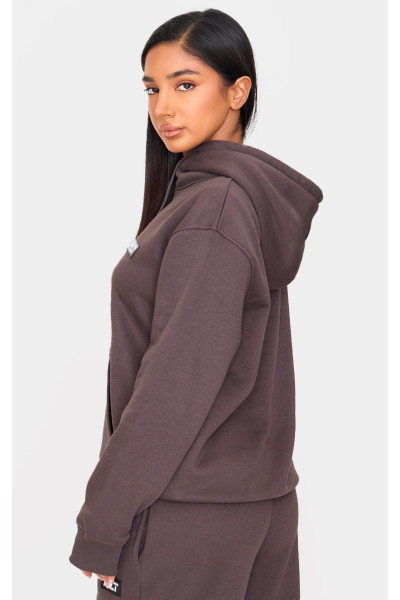 PrettyLittlething Petite Dearcoal Detail Detail негабаритна толстовка