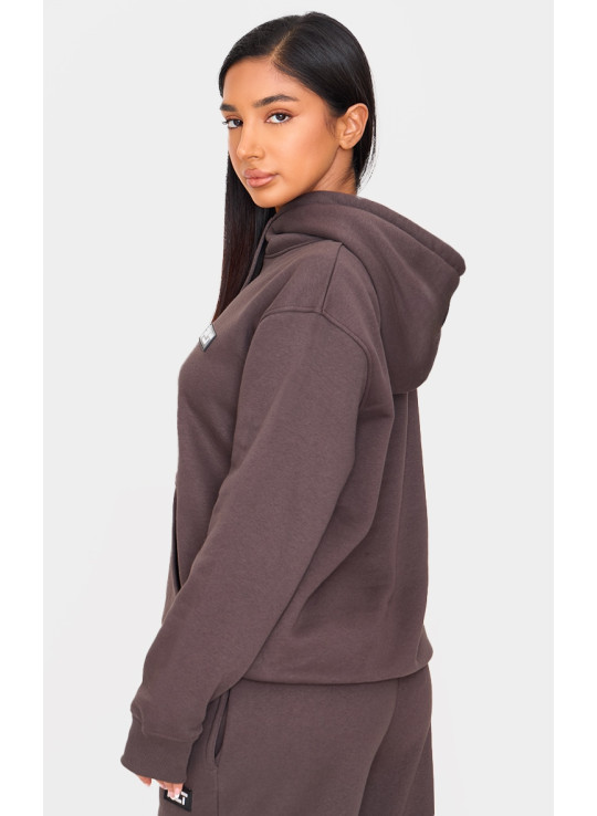 PrettyLittlething Petite Dearcoal Detail Detail негабаритна толстовка