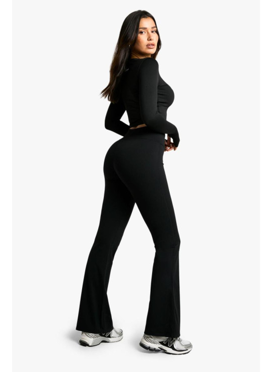 Високий обгортання високої талії преміум -активні спалахи