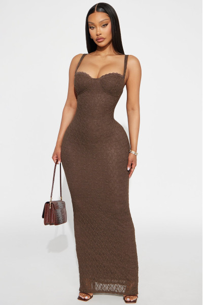 Клео Сукня Максі з Мереживом