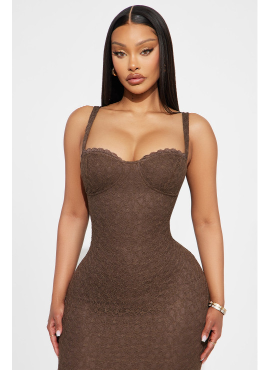 Клео Сукня Максі з Мереживом