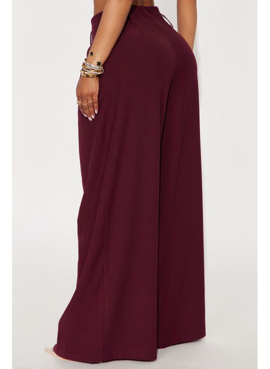 Штани Траузерс Енд оф Тайм, широкий крій, пояс, 33 дюйми