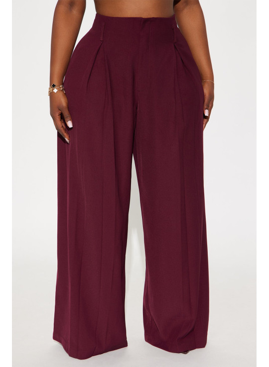 Штани Траузерс Енд оф Тайм, широкий крій, пояс, 33 дюйми