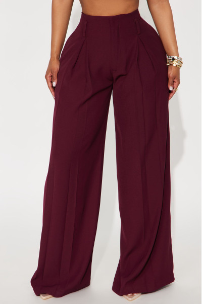 Штани Траузерс Енд оф Тайм, широкий крій, пояс, 33 дюйми