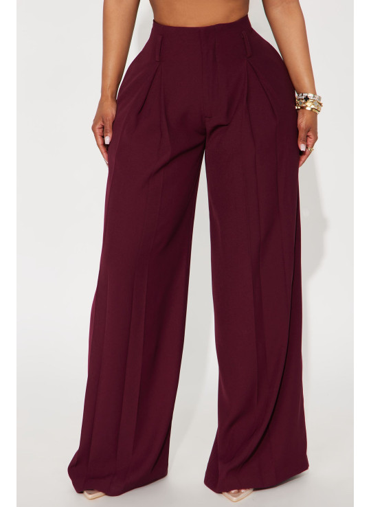 Штани Траузерс Енд оф Тайм, широкий крій, пояс, 33 дюйми