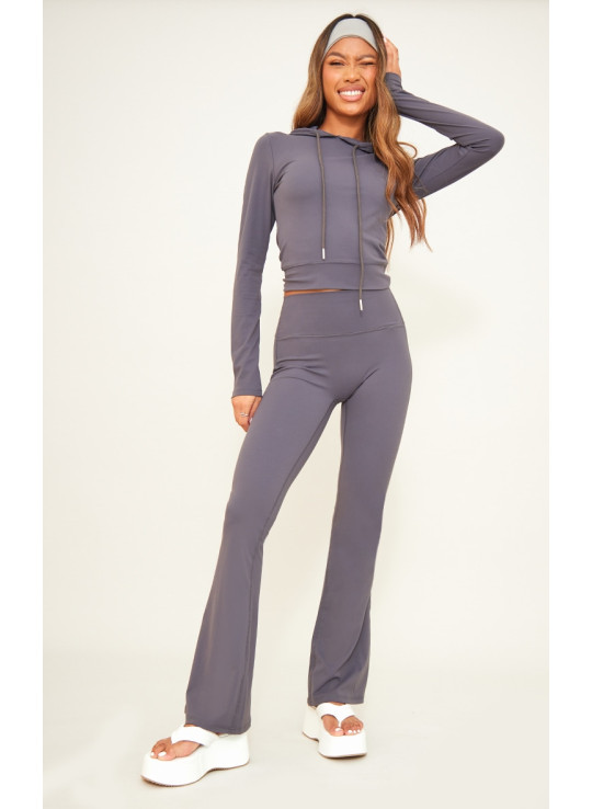 Темно-сірі штани для йоги Sculpt Flare