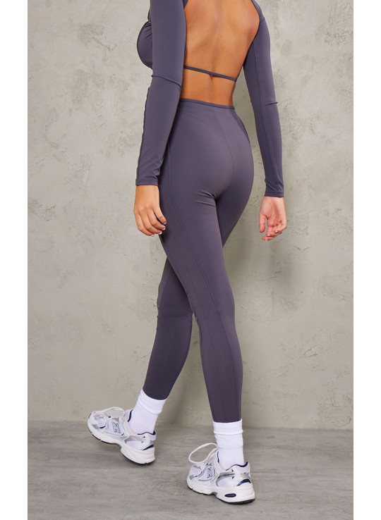 Спортивні легінси Charcoal Sculpt на ремінцях