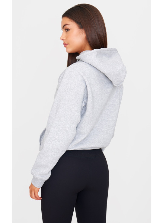 PrettyLittlething Grey Marl негабаритний пітний балахон