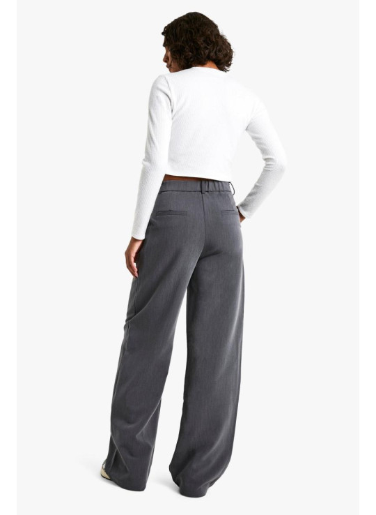 Високі широкі брюки